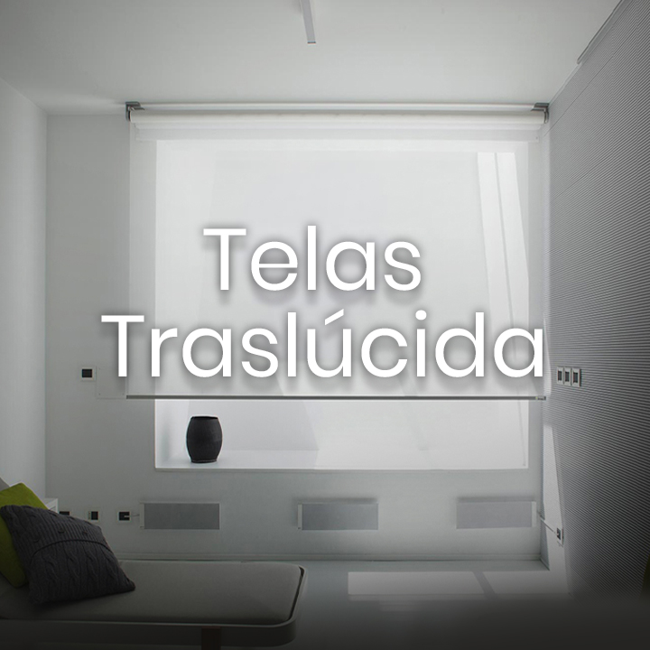 Persianas y cortinas traslúcida