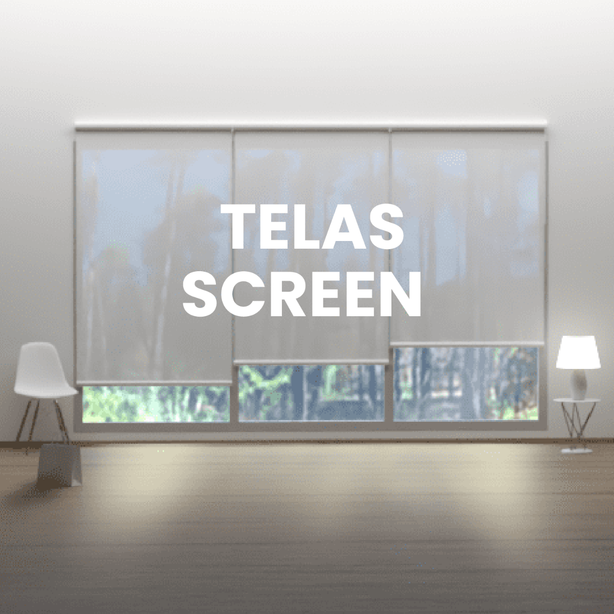 Persianas y cortinas screen